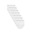 thumbnail image 4 of Fruit Of The Loom Mens Extended Sizes Classic White Brief - 6 Pack, 2XL, White,, 4 of 6