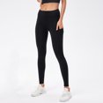 thumbnail image 2 of Timegard Womens Leggings Stretch Skinny Comfy Workout Running Yoga Pant Tights with Pockets Solid Color, 2 of 3