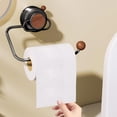 thumbnail image 2 of Toilet Paper Holder Toilet Paper Roll Rack Wall Mounted 180 Degree Rotation Is Convenient for Bathroom, Kitchen and Toilettoilet Paper Roll Holder, 2 of 8