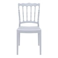 thumbnail image 3 of Compamia Chaise de Salle à Manger de Patio Napoleon en Argent, 3 of 8