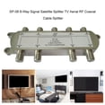 thumbnail image 2 of SP-08 8-Way Signal Satellite Splitter TV Aerial RF Coaxial Cable Splitter Wholesale Hot New Arrival durable, 2 of 6