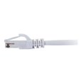 thumbnail image 3 of C2G 1ft Cat6a Snagless Unshielded (UTP) Network Patch Ethernet Cable-White - Patch cable - RJ-45 (M) to RJ-45 (M) - 1 ft - UTP - CAT 6a - molded, snagless, stranded - white, 3 of 4
