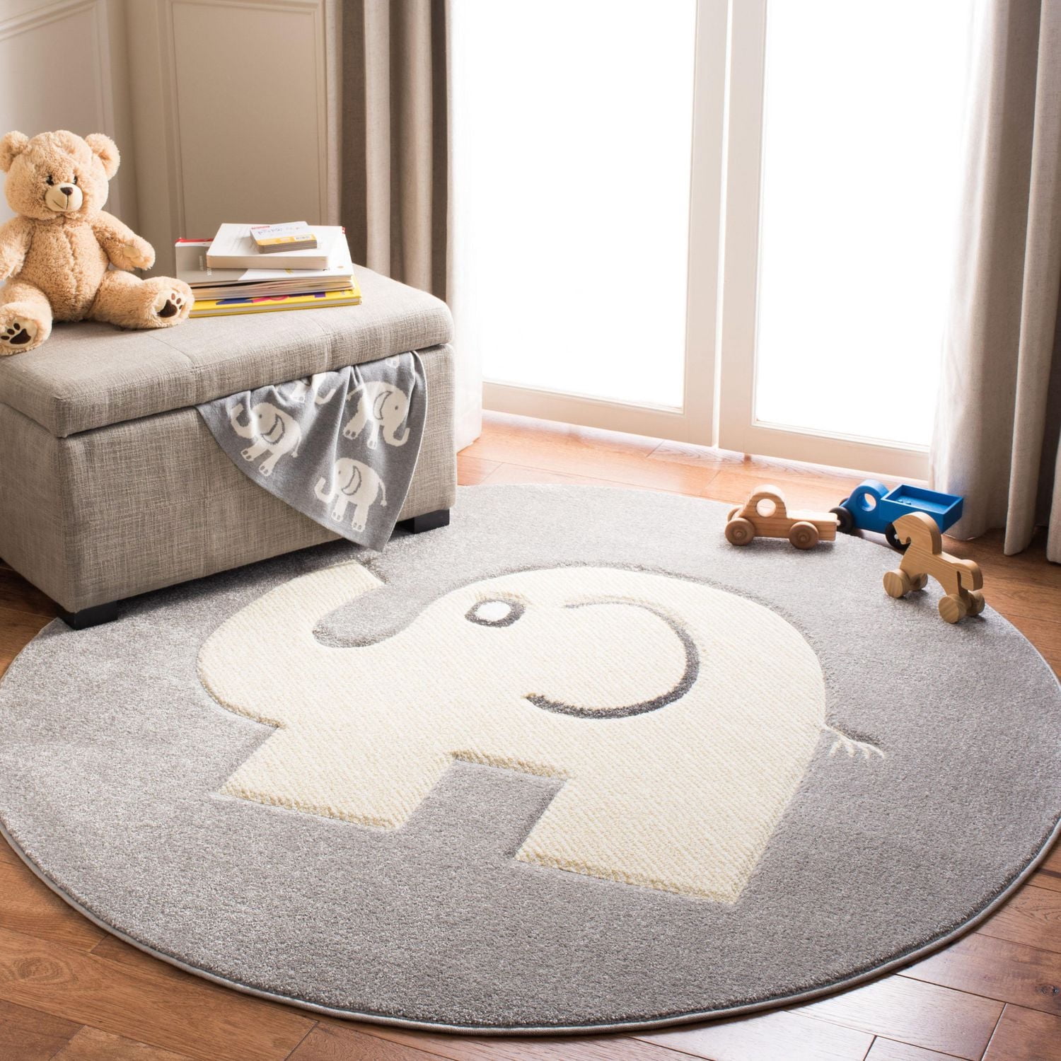 Safavieh Carousel Kids Fallon Elephant Area Rug