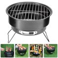thumbnail image 4 of Gril Barbecue en Acier Inoxydable Poêle Barbecue d'Extérieur Portable Gril BBQ de Jardin, 4 of 7