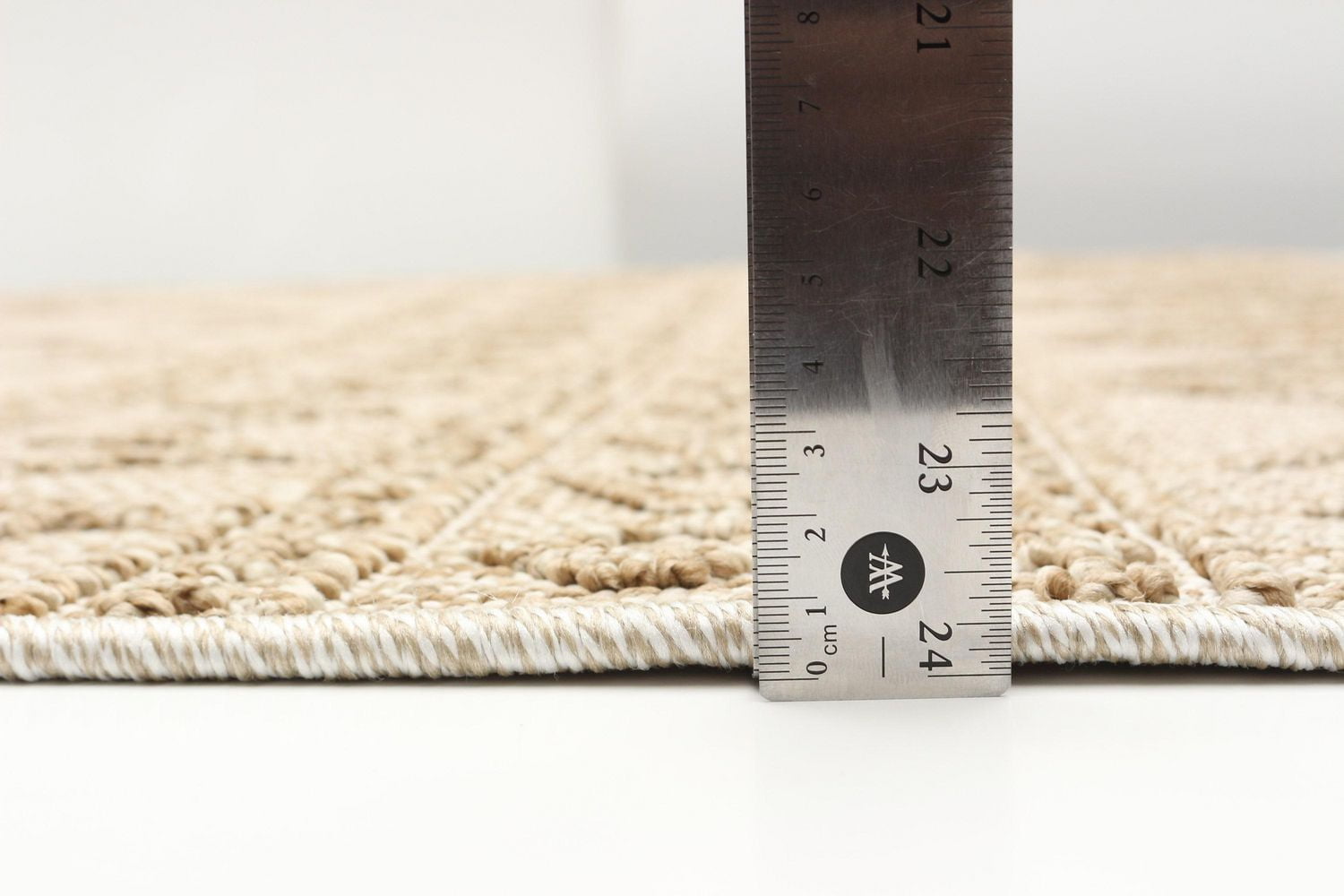 Tapis ECARPET Style Jute pour Chambre à Coucher, Salon, Salle à Manger Collection Nolita