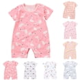 thumbnail image 4 of Akiihool Mignons Cache-Couches pour Bébé Garçon Justaucorps pour Bébé Personnalisé Concevez Votre Propre Cache-Couche - Image de Texte Personnalisée - Barboteuse pour Nouveau-Né Garçon et Fille (Rouge Melon D\'eau, 6-12 Mois), 4 of 4