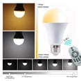 thumbnail image 4 of FSLiving Remote Control Pendant Light 1-Light H-Type Track Pendant Lamps Scandinavian Style Pendant Lights for Kitchen Hanging Lamp Modern Wood and Aluminium Light Customizable - Grey, 4 of 7