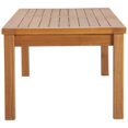 thumbnail image 4 of Modway Upland Modern Solid Wood Outdoor Coffee Table in Natural, 4 of 7