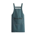 thumbnail image 2 of Chmadoxn Kitchen Gadgets, Kitchen Accessories, Kitchen Apron Multiple Colors Available Waterproofs And Oil Proof Washable Dirt Resistants Suitable For Kitchen Baking Room Polyester Apron, 2 of 6