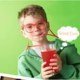 thumbnail image 4 of Graflsoa Color-Changing Fun Eyeglass Straws for Parties - Safe, Non-Toxic, and Perfect for Kids - Multiple Colors Available, 4 of 6