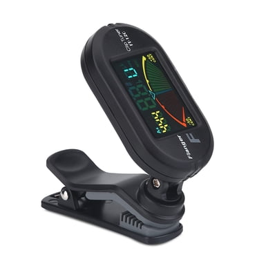 Tuner Chromatique, Tuner de Guitare, Durable Noir pour Guitare Chromatique