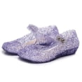 thumbnail image 2 of Kcodviy Sandales Princesse Enfants Bébé Chaussures à Enfiler Filles Compensées Fête Filles Chaussures Jelly Rite Cosplay Danse Chaussures Tout-Petits Filles Chaussures 8 Chaussures Bébé, 2 of 7