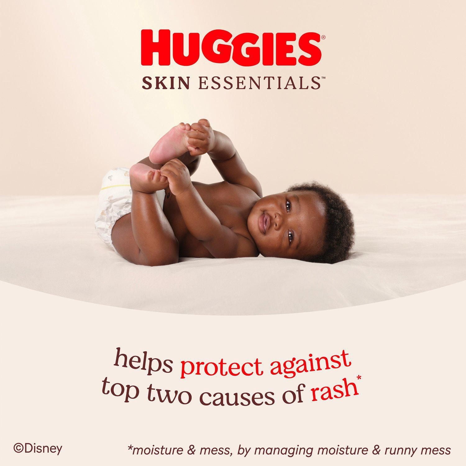 Huggies Skin Essentials Baby Diapers, Sizes NB-6