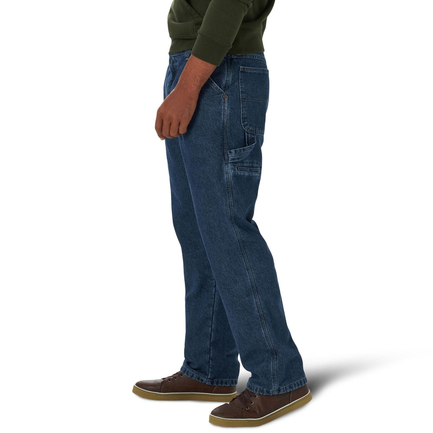 Wrangler Jean Doublée Polaire Menuisier Pour Homme