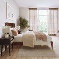 thumbnail image 3 of Charlotte Full Solid Wood Low Profile Platform Bed in Walnut, 3 of 13