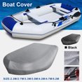 thumbnail image 3 of tredstone Dustproof And Waterproof Boat Cover Easy To Clean And Waterproof And Dustproof silver 230*94*46cm 1Set, 3 of 6