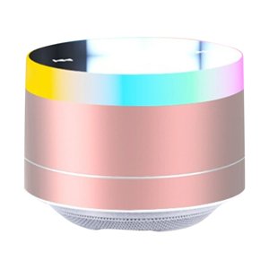 Haut-parleurs Bluetooth sans fil Bluetooth portable et haut-parleur sans fil Portable sans fil Bluetooth Speake avec miroir haute définition, stéréo, porte-parole avec Bluetooth 5.0