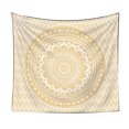 thumbnail image 1 of Mistaha 1PCS Tapestry 180cm * 230cm Home Bohemian Milled Mandala Flower Pattern Room Background Hanging, 1 of 8