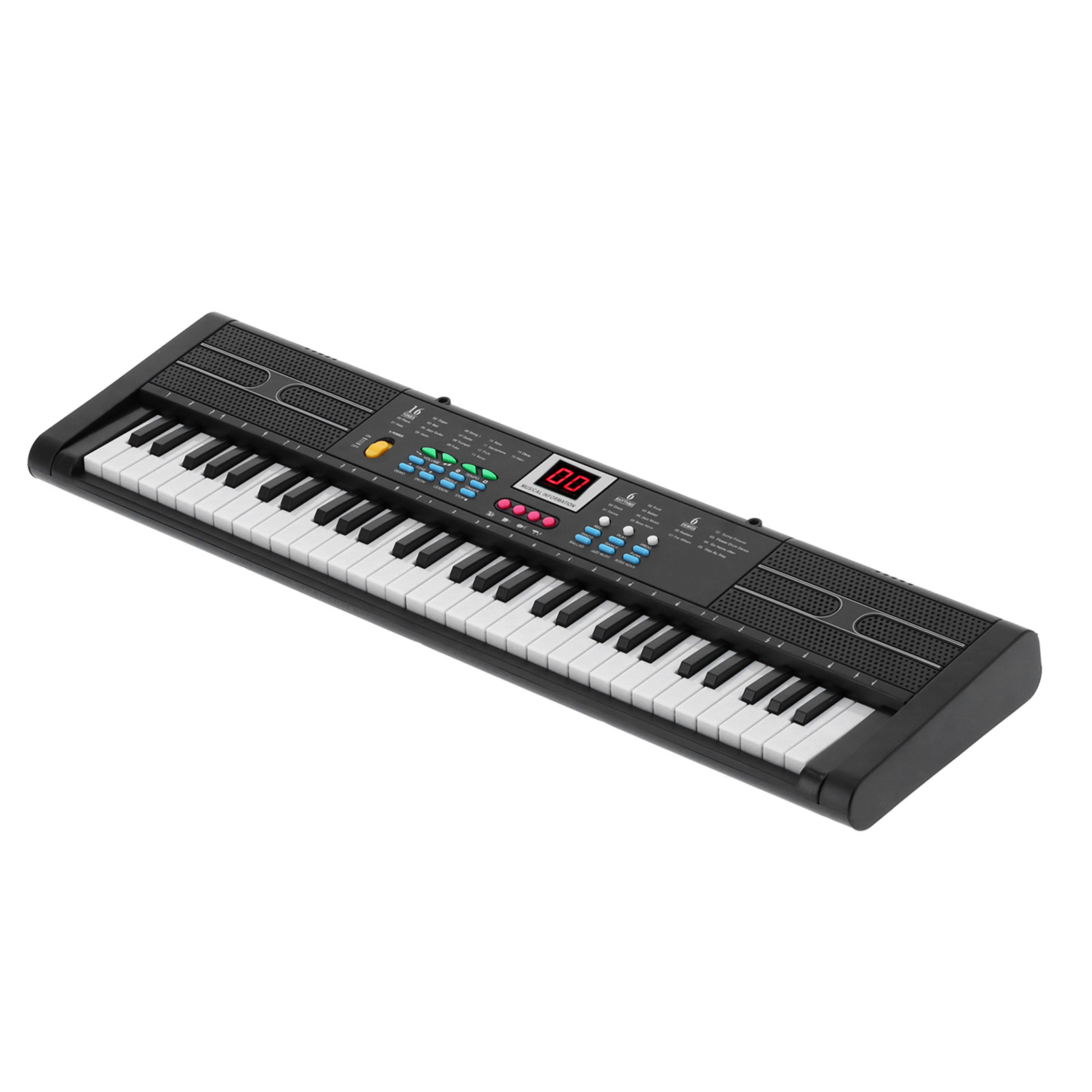 Instrument de Piano Électrique, Clavier Piano 61 Touches Clavier pour Enfants pour Studio