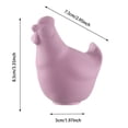 thumbnail image 3 of Chicken-Shaped Egg Separator, Silicone, Efficient Separation, Easy To Use/Clean, Cute Kitchen Gadget, 6x9x6cm, 3 of 4