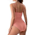 thumbnail image 4 of Fankiway Women'S Solid Color Jumpsuit Bikini Swimsuit Womens Swimsuits One Piece Clearance Womens Swimwear Plus Size, 4 of 4