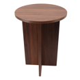 thumbnail image 3 of Petite Table Ronde, Petite Table d'Appoint Ronde en Bois Massif Petite Table Ronde Petite Table Ronde en Bois Créée avec Maîtrise, 3 of 12