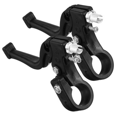 1 Pair of Children Brake Lever Brake Handle Kids Bike Cycling Brake Levers Bike Spare Parts Accessories (Black)