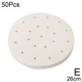 thumbnail image 1 of Steamer Paper Disposable With Holes Round Steamer Pad Bun Paper Silicone< B2A2, 1 of 9