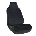 thumbnail image 1 of Vsdgher Modern Hexagonal Neon Grid for Automotive Seat Covers for Cars Trucks SUVs, Universal Fit Anti-Slip Bucket Seat Protector for Cars,Vehicle Seat Protector for Front Seats, 1 of 5