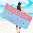 thumbnail image 2 of Beach Towel For Girls For Girls Beach Towels For Kids Microfiber Beach Towels Bulk Extra Large Beach Towels Oversized Thin Quick Drys Beach Towel Bath Towels Large Soft Towels Extra Large Sublimation, 2 of 4