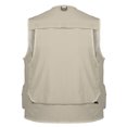 thumbnail image 3 of Fishing Photography Vest Summer Multi Pockets Mesh Jackets Quick Dry Khaki-M, 3 of 7