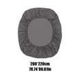 thumbnail image 3 of PRETXORVE Drap-Housse Uni Lavé Pièce Protège-Matelas Anti-Cendre Housse de Protection Drap Housse, 3 of 6