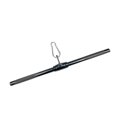 thumbnail image 2 of DYNWAVECA LAT Pulldown Bar 20inch Heavy Duty Straight Bar with Anti Slip Handles Cable Machine Attachment for Strength Training Workout Black, 2 of 10