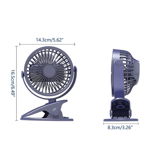 Basic Calculators USB Desktop Fan Small But Powerful Portable Silent 3-speed Wind Desktop Personal Fan Mini Fan Desktop Fan Home Office Car Indoor Or Outdoor