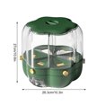 thumbnail image 3 of Up to 60% Off! Gspmoly Rotating Rice and Grain Dispenser Rotating Grain Storage Container Grain Dispenser Rotating Cereal Storage Dispenser Dry Food Grain Rice Container up to 60% Off, 3 of 7