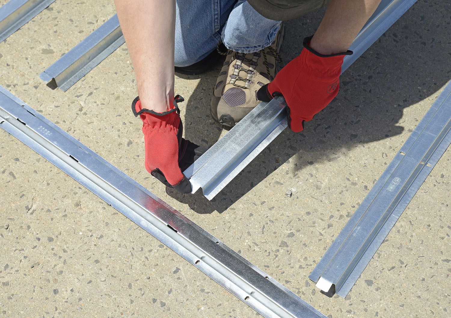 Arrow Grey Floor Frame Kit For Ezee Shed 10 X7 & Yardsaver Shed 4X7 Ft.