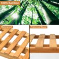 thumbnail image 4 of Costway 3 Tier Bamboo Hanging Folding Plant Shelf Stand Flower Pot Display Rack Bookcase, 4 of 10