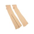 thumbnail image 4 of Bas de Compression, Bas de Compression à Bout Ouvert pour Décompression avec Fermeture Éclair Favorisant la Circulation Sanguine, Jambe Élastique Amincissante en Nylon pour le Sport pour Hommes Couleur Peau, Noir, 4 of 8