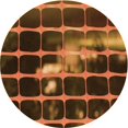 thumbnail image 1 of Ahgly Company Tapis de Zone Ronds d'Intérieur Lavables à la Machine, Transitionnels, Rouge Nuit, 4 Pieds Rond, 1 of 7