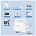 thumbnail image 4 of Portable Recharged Battery &3L small oxigen-Generator Machine  with bag, battery,  ac/dc 30%-pulse-flow, 4 of 8