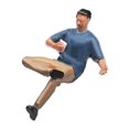 thumbnail image 4 of Baohd 1/64 Mini Ornaments Miniature Figurines Model DIY Craft Projects Lightweight Man, 4 of 9