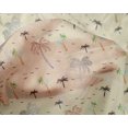 thumbnail image 4 of oneOone Silk Tabby Fabric Bird & Palm Tree Decor Fabric Printed BTY 42 Inch Wide, 4 of 4