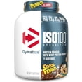 thumbnail image 1 of Dymatize ISO100 Hydrolyzed Protein Powder | 25g of 100% Whey Protein Isolate | Hydrolyzed for Fast Absorption, Easily Digestible, High Protein, Low Sugar | 5LB (Cocoa Pebble), 1 of 11
