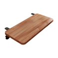 thumbnail image 1 of Tnarru Desk Extension Shelf Board Wrist Support Easy to Install Desk Extension Tray for Home Office Table Mount Adults Keyboard Tray Walnut Color, 1 of 8