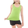 thumbnail image 1 of FAIWAD Toddler Boys Girls Tank Tops Kids Racerback Athletic Dance Tops Sleeveless Round Neck Camisole, 1 of 7