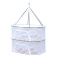 thumbnail image 1 of Amzcrzy Foldable Drying Net Flat Clothes Drying Rack - Foldable Mesh Clothes Flat Drying Rack, Underwear Drying Cage Dorm Room Essentials Home Improvement Birthday Gifts for Men Home Organization, 1 of 2
