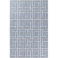 thumbnail image 1 of HomeRoots 352938 5 x 7 ft. Wool Ice Blue Area Rug, 1 of 1