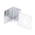 thumbnail image 4 of 4PCS Stainless Steel Fish Glass Cover Support Bracket, Fish Tank Cover Holder Aquarium Glass Cover Support Bracket Holders for Protecting, 4 of 7