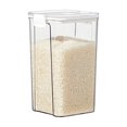 thumbnail image 1 of EIGTHTAIL Food Storage Containers Clearance! Plastic Food Storage Containers with Lids Small Airtight Containers Square School Lunch Containers for Children Leftover Food Containers Clear, 1 of 9