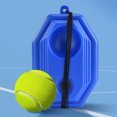 thumbnail image 4 of Single Tennis Trainer, Single Tennis Trainer Tennis Rackets Rebound Base Tennis Balls Portable Self Tennis Practice Training Tool for Beginners, 4 of 8